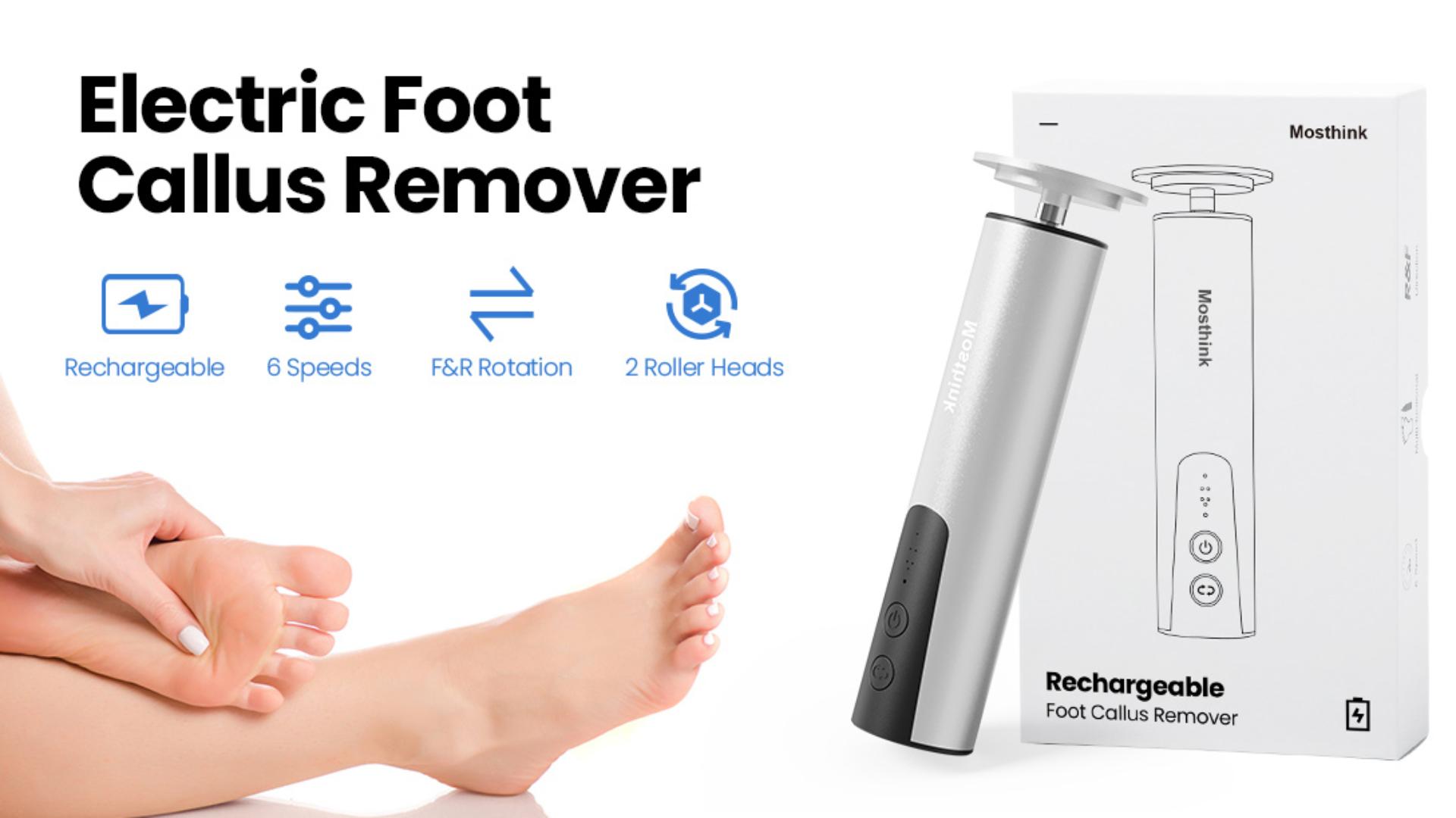 Amazon.com: Electric Foot Callus Remover, 2 in 1 | 6 Speed